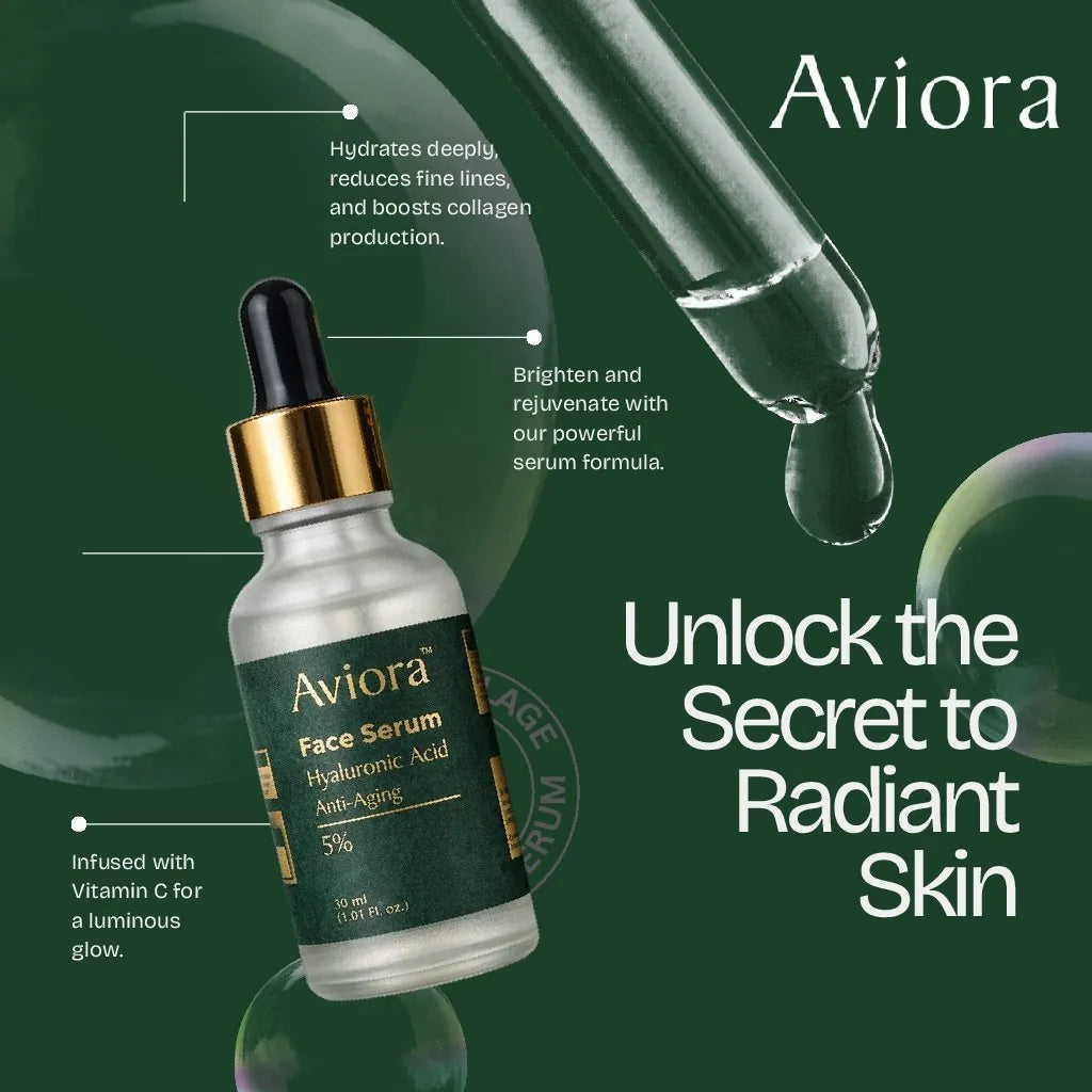 Aviora Hyaluronic Face Serum